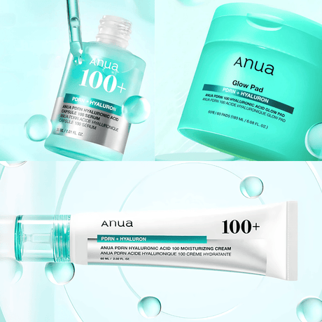 Set hidratante Anua PDRN que mejora la elasticidad, firmeza y brillo de la piel con tecnología coreana avanzada