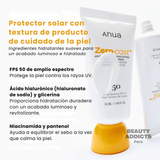 Zero-Cast Moisturizing Finish Sunscreen