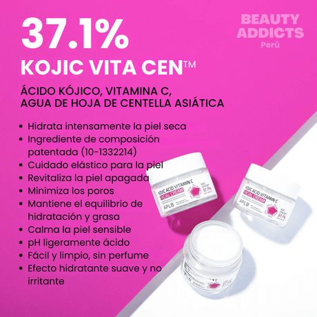 Tratamiento facial con ingredientes despigmentantes que favorecen una piel más radiante, suave y saludable.