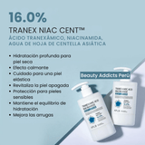 Tratamiento corporal con activos aclarantes que ayuda a reducir marcas y mantener la barrera cutánea saludable.