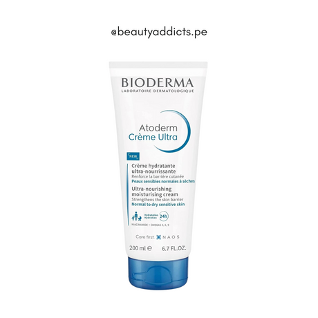 Bioderma Atoderm Crème Ultra suaviza, hidrata y calma la tirantez de la piel.