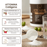 Attonina Colágeno Hidrolizado Hospital Supplies con camu camu rico en vitamina C.