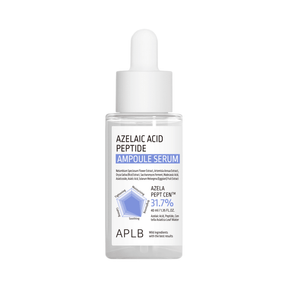 Sérum ampoule APLB con ácido azelaico y péptidos que ayuda a mejorar manchas, reducir rojeces y promover una piel más uniforme.