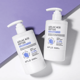 Tratamiento corporal con ingredientes calmantes y renovadores que favorecen una piel más uniforme y luminosa.
