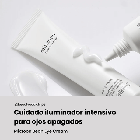 Mixsoon Bean Eye Cream que revitaliza la mirada fatigada.