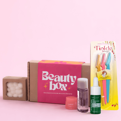 Caja de belleza de suscripción de skincare en Perú. 