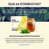 Beauty Secret Kombucha Lemon Lime Boto refuerza el sistema digestivo y aporta energía natural.