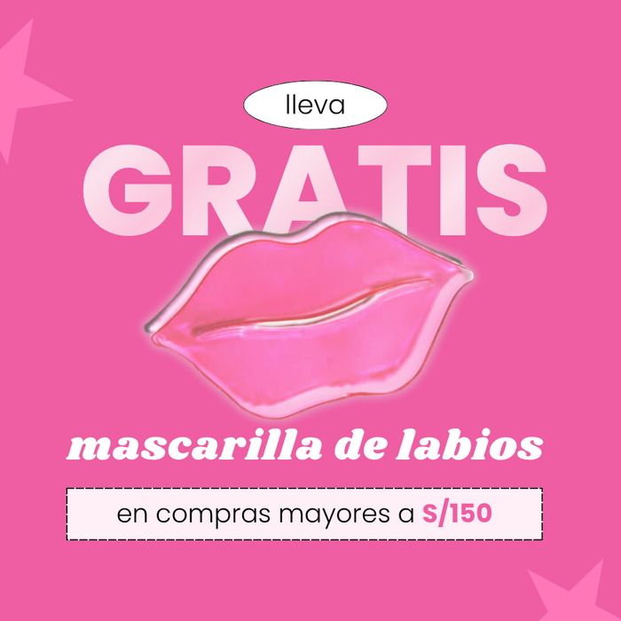 Beauty Addicts te regala una mascarilla de labios por compras mayores a 150 soles.