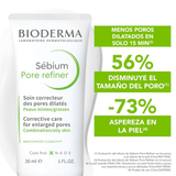 Sébium Pore Refiner Bioderma matifica y deja la piel más uniforme.