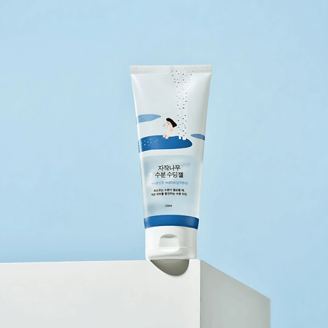 Gel calmante de Round Lab con textura ligera que refresca y reduce el enrojecimiento.