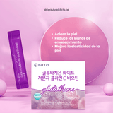 Boto Small Molecule Collagen con glutatión para piel radiante.