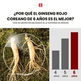 Suplemento Boto de ginseng rojo puro para fortalecer el cuerpo.