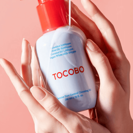 Tocobo Calamine Oil que remueve impurezas y maquillaje sin resecar la piel.