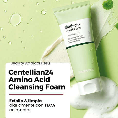 Limpiador facial con aminoácidos ideal para piel sensible o deshidratada.
