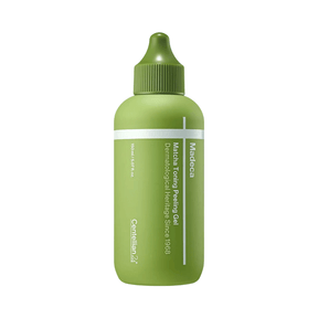 Peeling gel Centellian24 Madeca Matcha con extracto de matcha que exfolia suavemente, elimina células muertas y mejora la luminosidad.