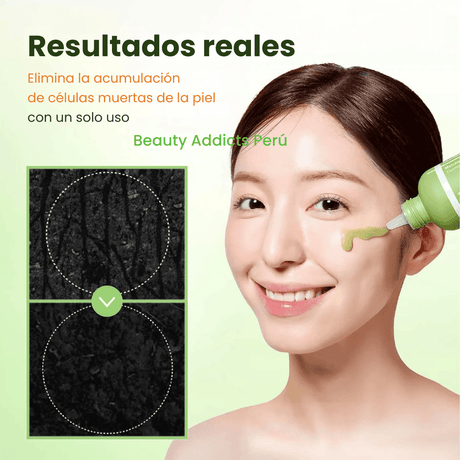 Peeling gel coreano que elimina impurezas acumuladas y deja la piel más lisa y uniforme.