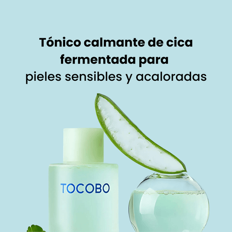 Cica Calming Aqua Toner fortalece la barrera cutánea con ceramida y pantenol.