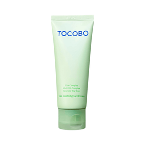 Cica Calming Gel Cream de Tocobo que mejora la barrera y reduce la irritación visible.
