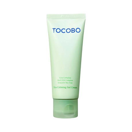 Tocobo Cica Calming Gel Cream: hidratación ligera y calmante para piel sensible.