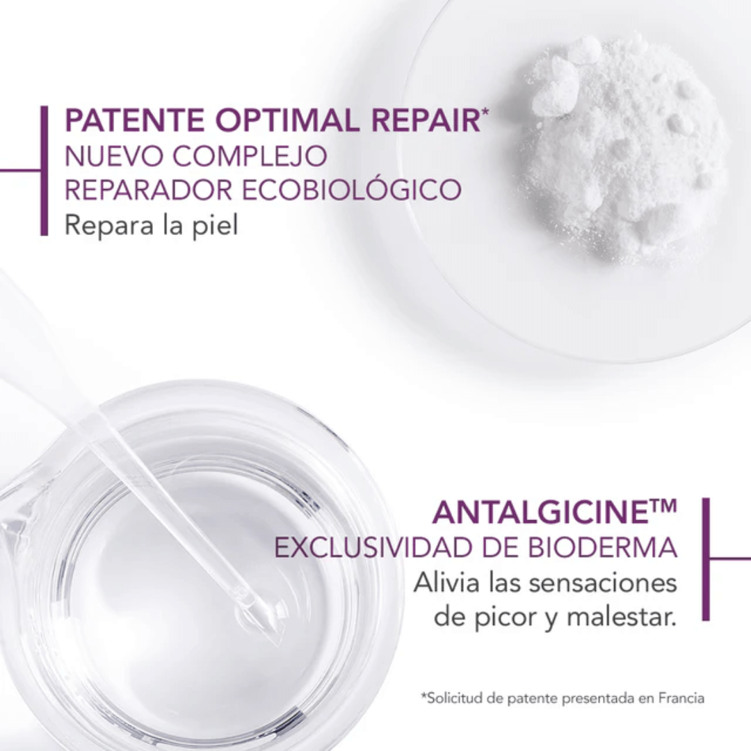 Cicabio Crema SPF 50 Bioderma calma irritaciones y protege de agresiones externas.