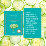 Cucumber Essence Mask de Cocopharm para hidratación intensa.