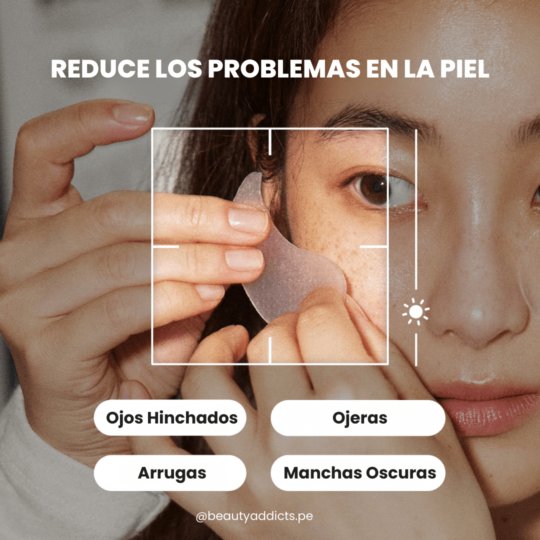 Collagen Eye Patch Jericho Rose Jelly combate ojeras y mejora la elasticidad de la piel.