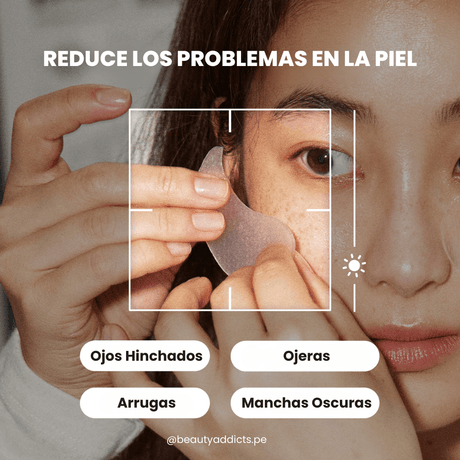 Collagen Eye Patch Jericho Rose Jelly combate ojeras y mejora la elasticidad de la piel.