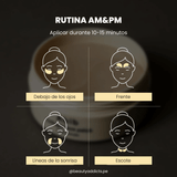 Mejora el aspecto de la piel cansada y opaca en el área ocular.