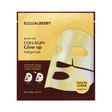Eqqualberry Collagen Glow Up Hydrogel Mask que hidrata y aporta luminosidad a la piel.