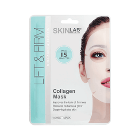 SkinLab Mascarilla facial que mejora firmeza y reduce líneas finas.