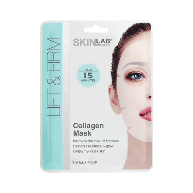 SkinLab Mascarilla facial que mejora firmeza y reduce líneas finas.