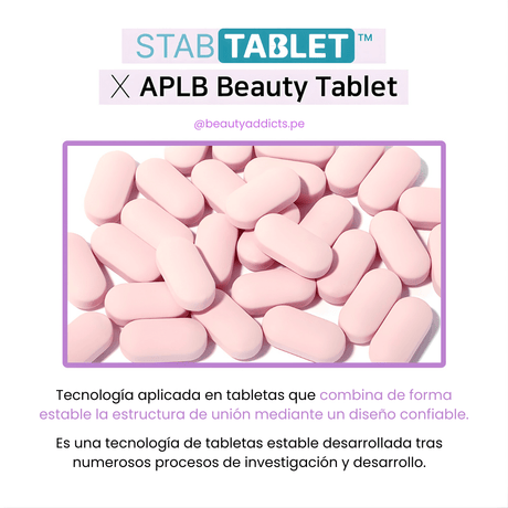 Collagen Peptide Beauty Tablet APLB nutre la piel para un aspecto más liso y radiante.