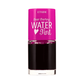 Dear Darling Water Tint Etude con acabado jugoso y color Strawberry Ade de larga duración.