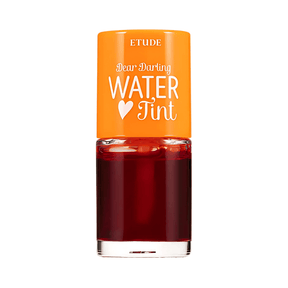 Etude Dear Darling Water Tint brinda color intenso Orange Ade sin sensación pegajosa.