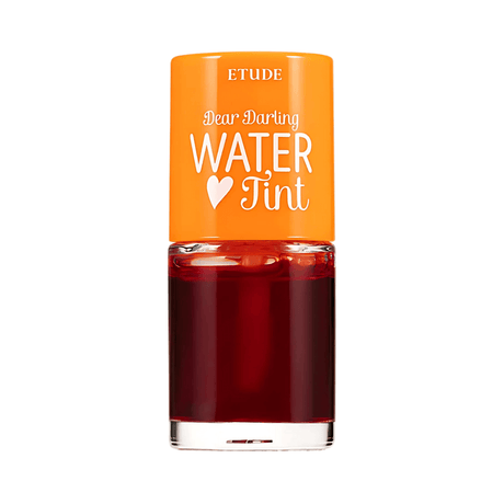 Etude Dear Darling Water Tint brinda color intenso Orange Ade sin sensación pegajosa.