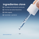 Deep Water Surge Serum de Arencia con ácido hialurónico para hidratación duradera.