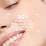 Desmaquillante Bifásico Sensibio H2O Eye Bioderma textura ligera que limpia profundamente sin frotar.