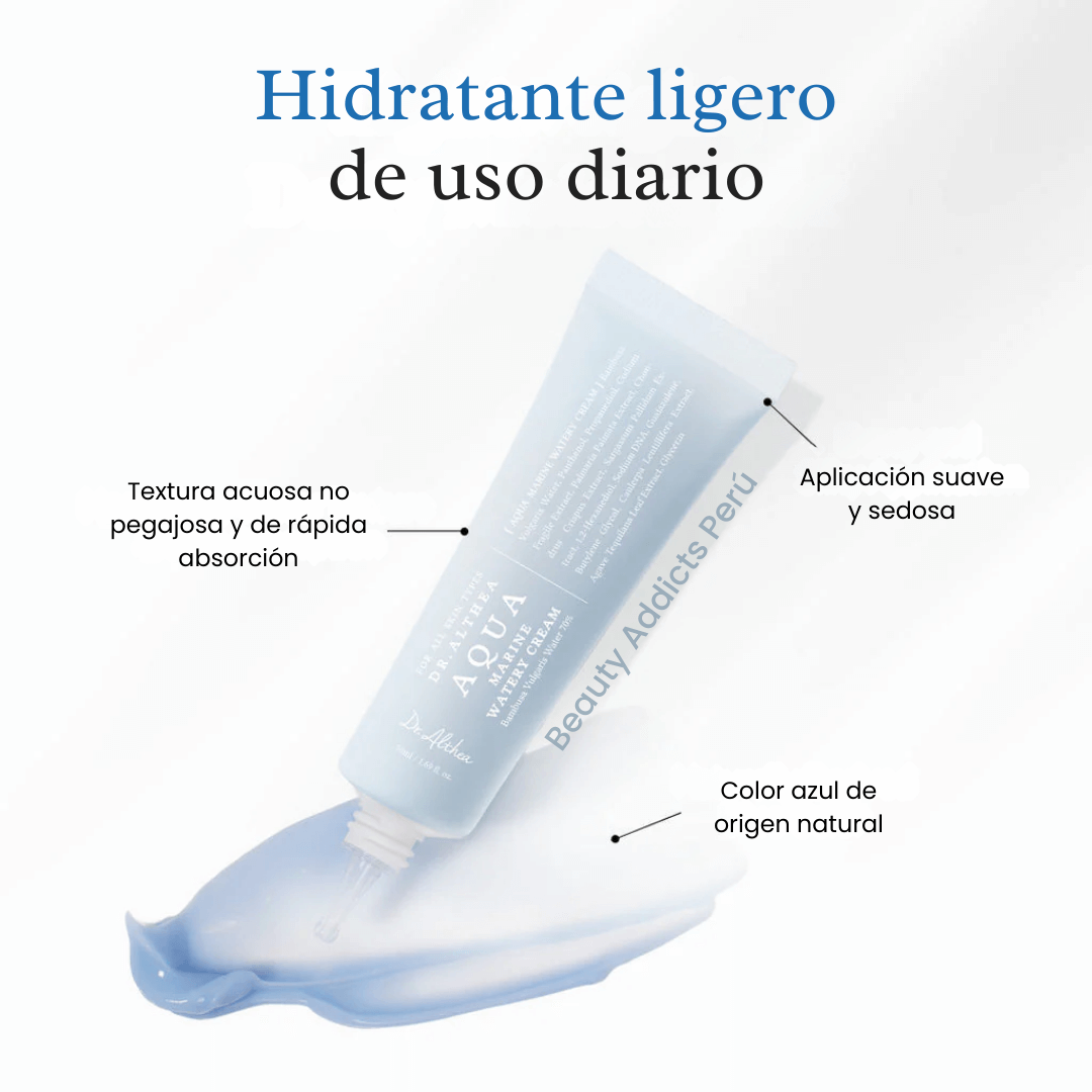 Crema hidratante de dr.althea con efecto calmante y refuerzo de barrera.