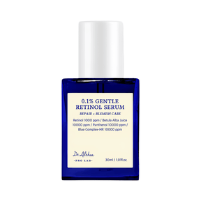 Dr. Althea 0.1% Gentle Retinol Serum con fórmula hidratante que ayuda a mejorar firmeza, suavidad y luminosidad con el uso continuo.