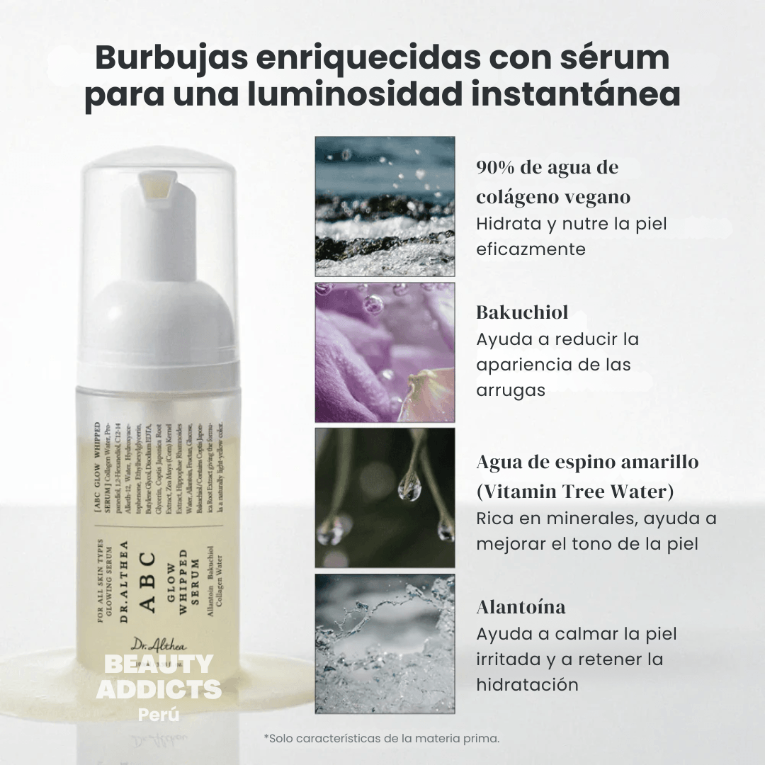 Tratamiento facial iluminador diseñado para unificar el tono, fortalecer la barrera cutánea y proporcionar un efecto glow saludable.