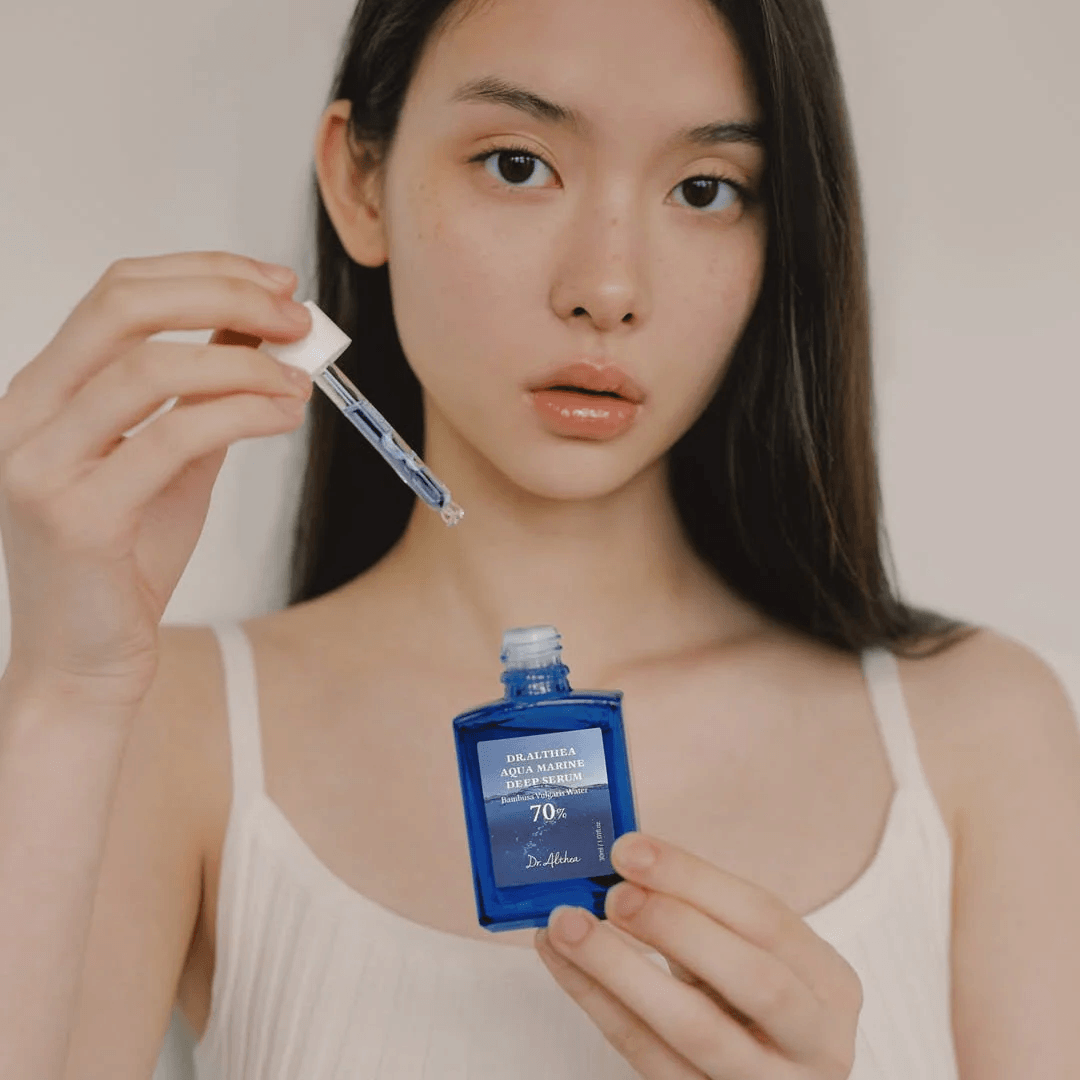 Sérum coreano hidratante ideal para piel sensible, seca o con sensación de tirantez que necesita una hidratación intensa sin sensación pesada.