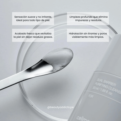 Celimax Dual Barrier Purifying Cleansing Balm en bálsamo que limpia poros y calma la piel.