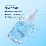 Sérum Isntree con ácido hialurónico de bajo peso molecular que hidrata, suaviza y mejora la elasticidad de la piel