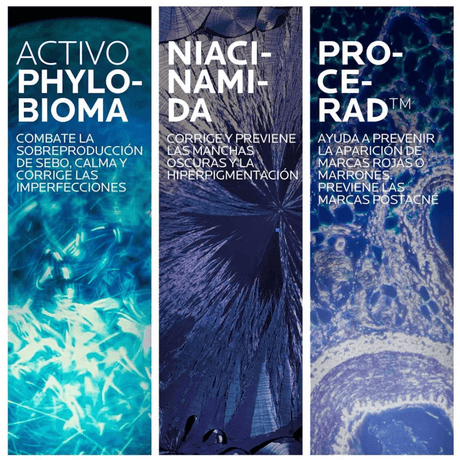 Effaclar Duo M La Roche-Posay controla brillos y previene brotes.