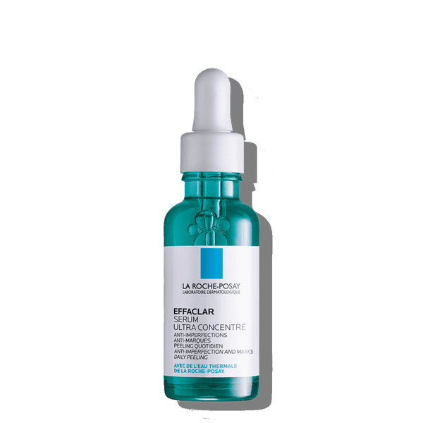 Effaclar Serum Ultra Concentrado La Roche-Posay reduce imperfecciones y marcas de acné.