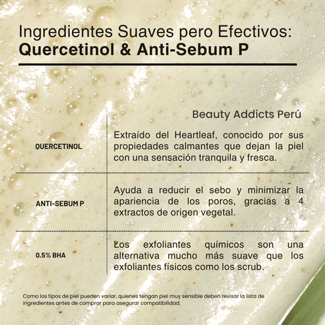 Limpiador facial en espuma de Anua para control de grasa y limpieza profunda de poros.
