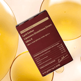 Suplemento de glutatión liposomal de Esther Formula en sobres individuales para complementar una rutina diaria de nutrición y bienestar.