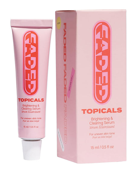 Topicals Faded Brightening & Clearing Serum que aclara manchas post-acné.