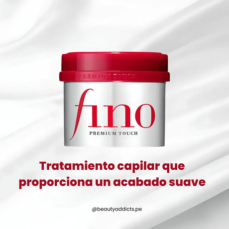 Fino Premium Touch Hair Mask que deja el cabello manejable, suave y sin frizz de Shiseido.