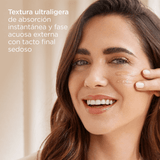 Fusion Water Color Medium SPF 50 ISDIN hidrata y aporta cobertura ligera.